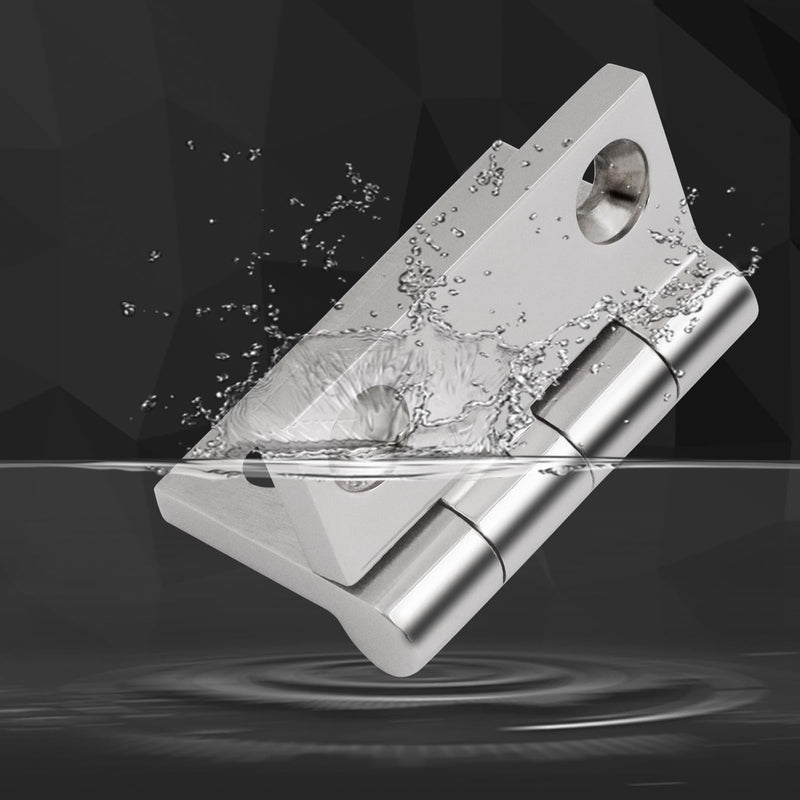 316 Stainless Steel Hinges Marine Grade 2" x 2" Heavy Duty Boat Hatch Hinge (50 mm X 50 mm) 4 Pack Casting Cabinet Door Hinge with Screws 2" x 2" 4 Pack