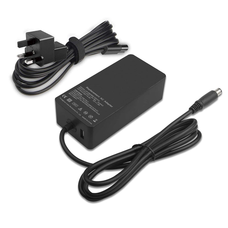 Surface Dock Charger 90W 15V 6A Surface Charger AC Adapter Power Supply for Microsoft Surface Dock, Microsoft Surface Pro 4 Book Docking Station with 6.2ft Power Cord USB Port