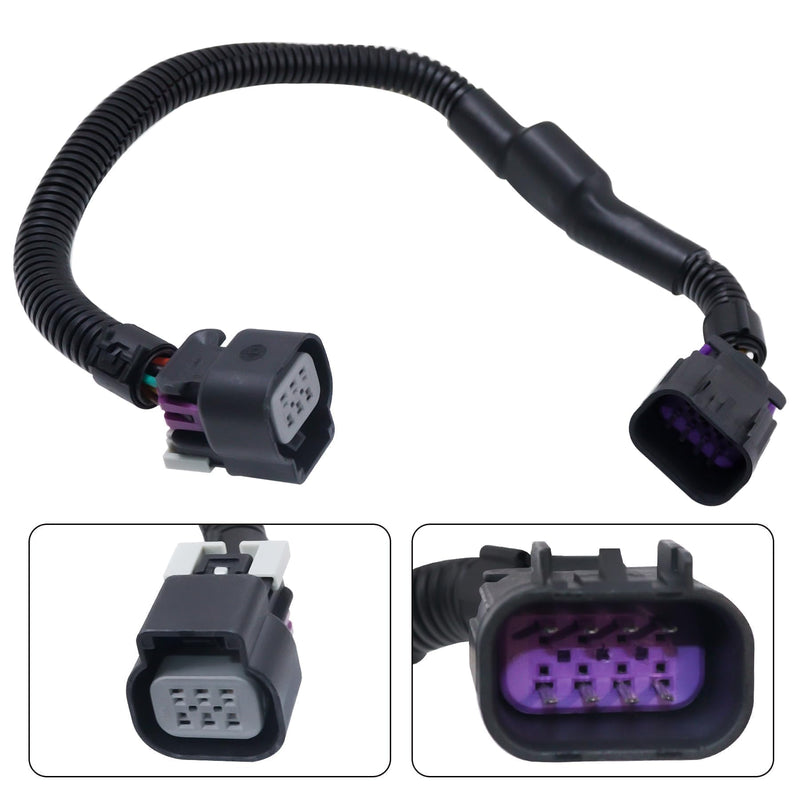 E3200 Throttle Body X-Link Adapter Harness Module Compatible with TBSS LS2 LS3 or LS7 8 Pin to 6 Pin DBW Throttle Body Adapter Wiring Harness Replaces SDTRKADPT 25383922
