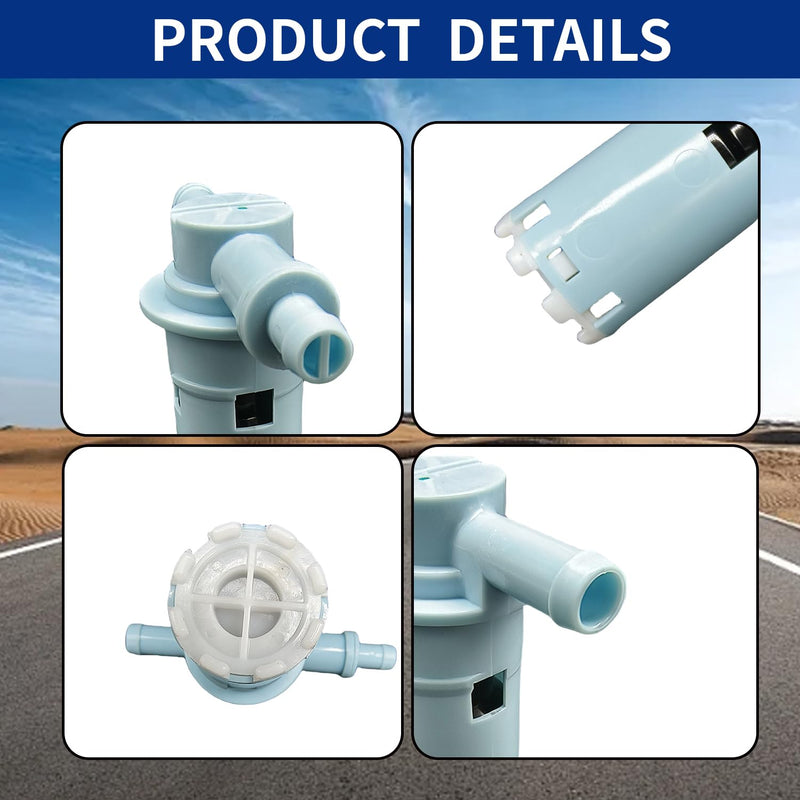 Fuel Vapor Valve 2 Port Fit for Ford F-150 F-250 F-350 F Super Duty Bronco F53 1990-1997，E8UZ-9B593-A E8UZ9B593A
