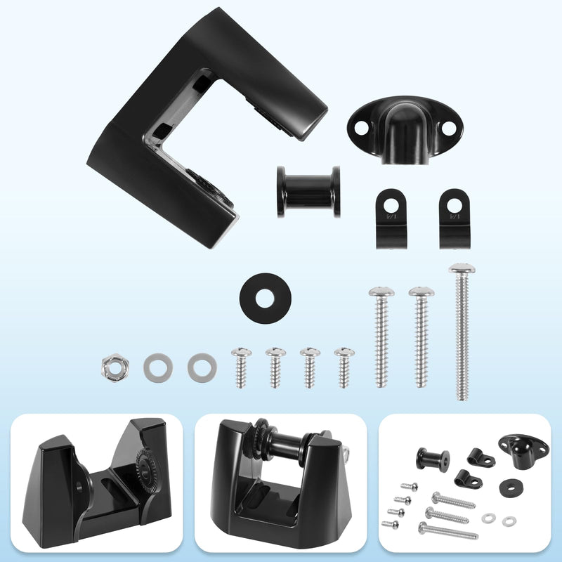 K00-00118-01 Transducer Bracket Transom Mount Kit Replacement for Garmin XDCR 200/50 kHz Dual Frequency Transducer f/010-10272-00