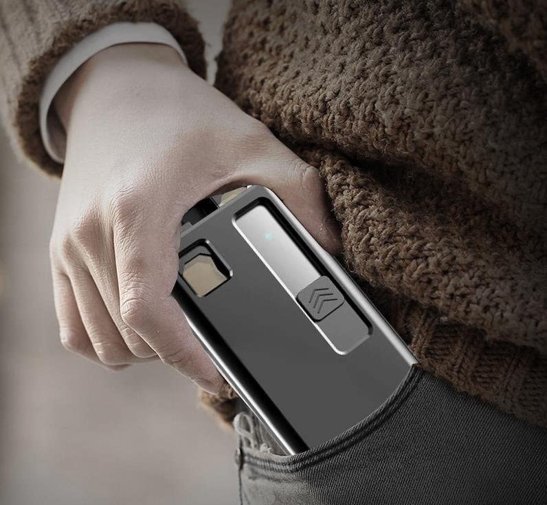 Charging Case, 2 in 1 Portable Charger with Magenetic Holder, Charging Device/Power Bank, 2 Magnetic Storage Spaces(Case only)