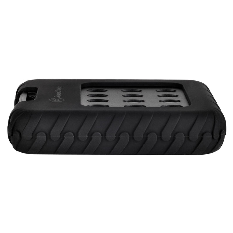 SilverStone Technology Military Grade-IP65 and Dust Proof External 2.5" SATA Drive Enclosure with USB 3.0 MMS01B IP65 Dust-proof