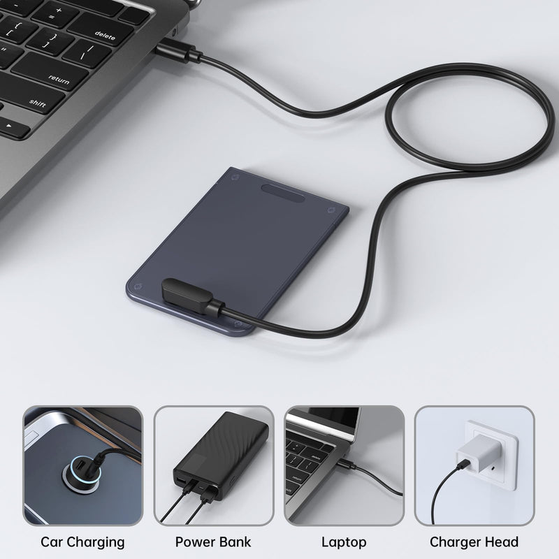 Vancle 2 Pack Charger for PLAUD Note & Note Pro AI Voice Recorder, USB C Magnetic Charging Cable Cord for PLAUD Note Pro Charger 2*USB C