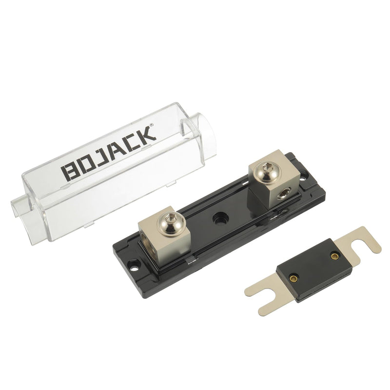 BOJACK 0/2/4 Gauge AWG in Line ANL Fuse Holder with 300 Amp Fuse 300A