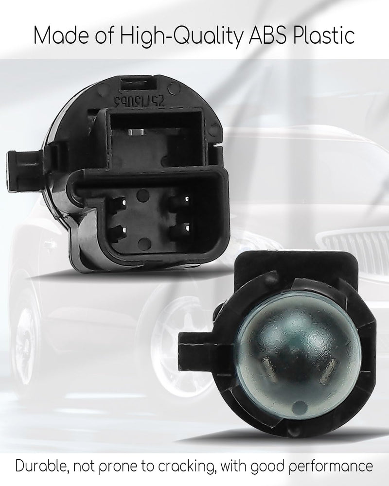Ambient Light Sensor Replace 25713063 Fit for GMC Sierra Silverado Yukon Chevrolet Suburban Tahoe Cadillac CTS Escalade SRX Buick Allure Enclave, Only for 4 Prong, not for 2 Prong