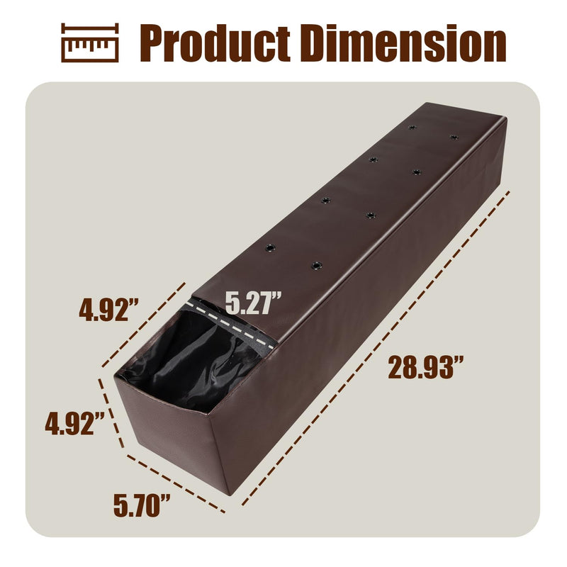 BX88309 Tow Bar Cover for Blue Ox Avail, Ascent, Apollo Tow Bars (Brown)