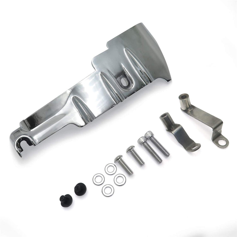 HTTMT- Chrome Rear Cylinder Base Cover For Harley Davidson Touring Models 2009-2016 [P/N: MT441-003-CD]