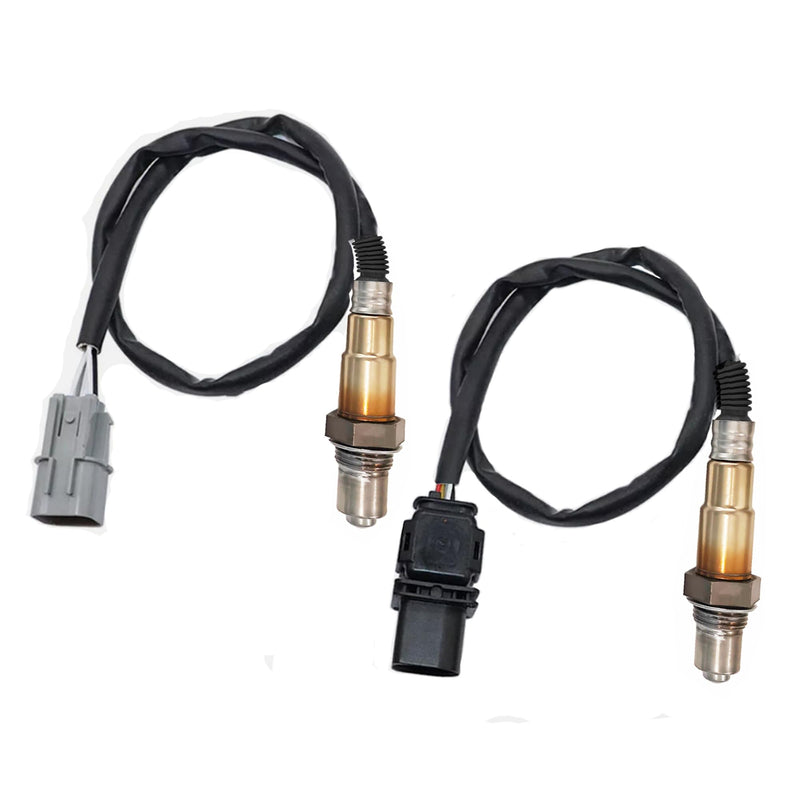 234-4568 234-5055 Upstream Downstream O2 Sensor Replacement O2 Oxygen Sensor Compatible with Hyundai Accent Veloster 1.6L 2012-2017 Kia Rio Soul 1.6L 2012-2018