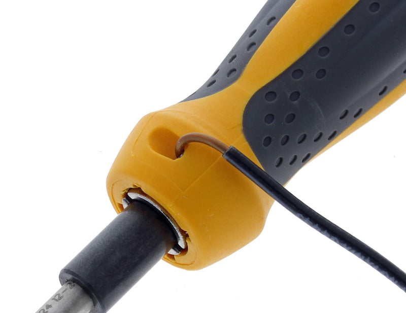 IDEAL Industries INC. 35-922 6-in-1 Twist-A-Nut Tapping Tool – Robust Screwdriver Tool w/Textured Santoprene Grip, Interchangeable Head