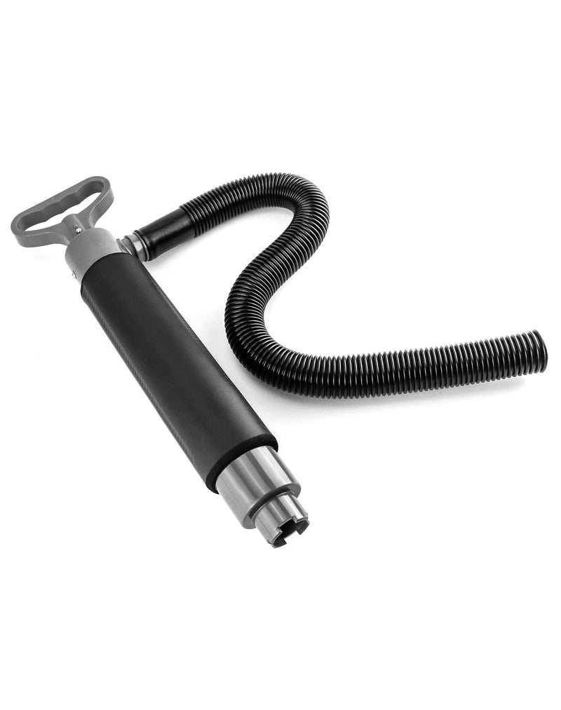 QWORK Bilge Pump with Reversible Hose, Manual Bilge Pump, Hand Water Pump, Portable Kayak Hand Water Pumps with Reversible Hose, for Emergency Dewatering On Small Boat, Canoe or Dinghy, 15.5"