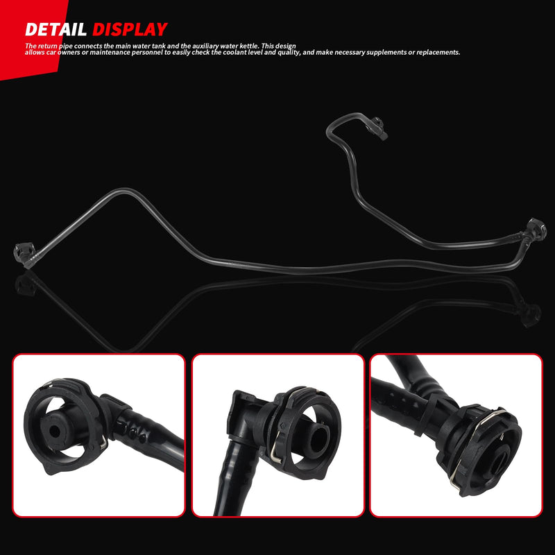 2702031882 Coolant Water Pipe For Mercedes Benz 2012-2019 A B CLA GLA level W176 W246 C117 X156 Replacement Part : 2702031882 2465010325 (Suit) Suit