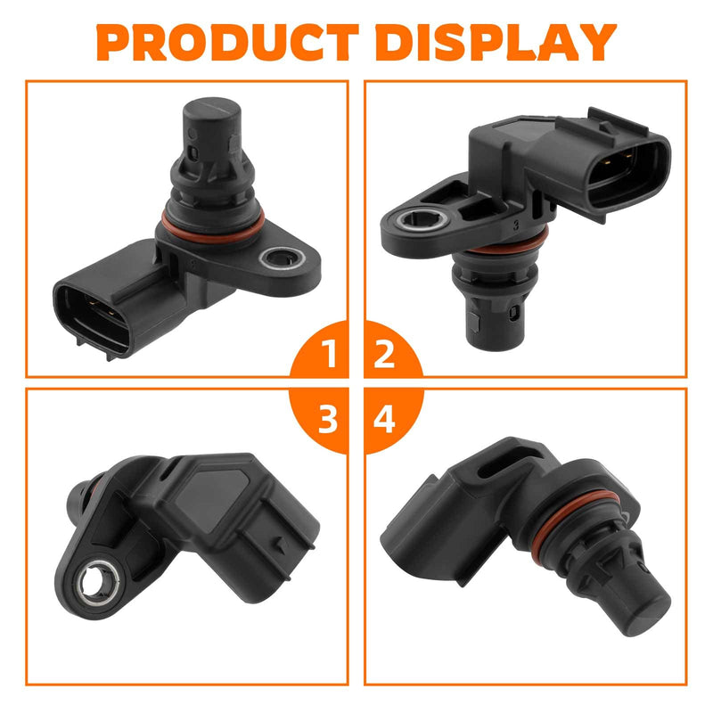 2PCS 39350-2E200 Engine Camshaft Position Sensor Fit for Hyundai 2.0L Elantra 2017-2020 Kona 2018-2021 Veloster 2019-2021 Elantra GT 2018-2020 for Kia Forte 2017-2020 Forte5 2017-2018