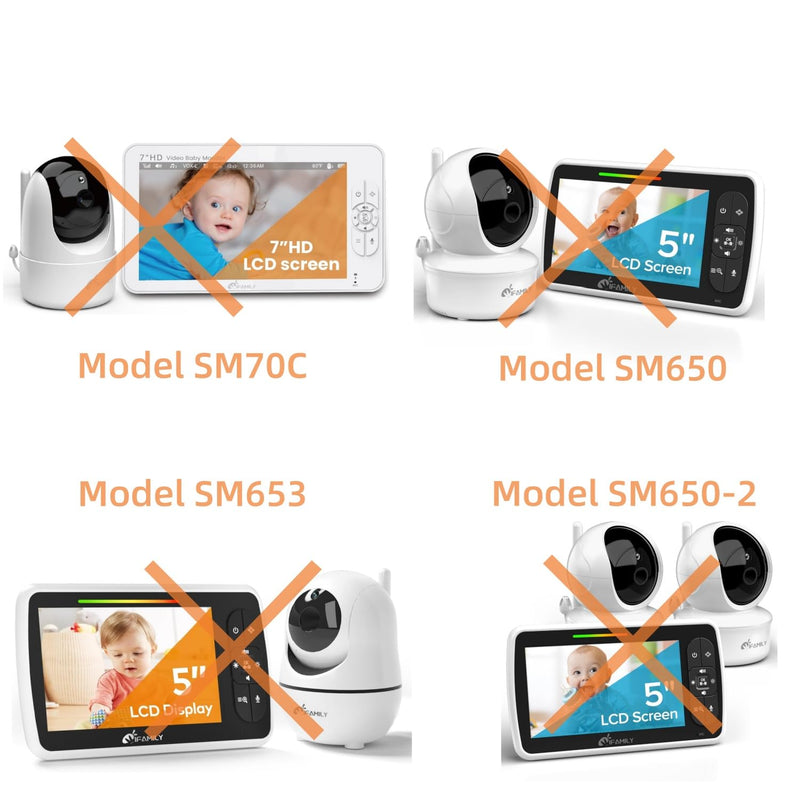 iFamily Additional Camera only for Split Monitor SM43Ev2, NOT for SM936E/SM653/SM936A