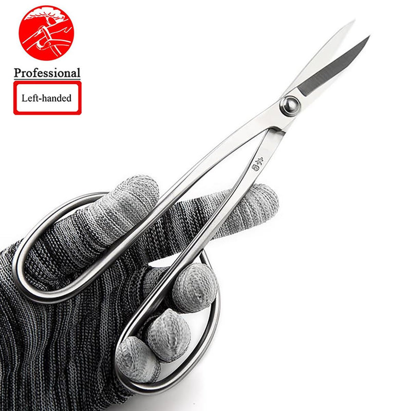 Left-handed Bonsai Scissors Professional Grade Bonsai Shears Alloy Steel Bonsai Tools Equip With Tool Bag (MT-LBS-210L) MT-LBS-210L
