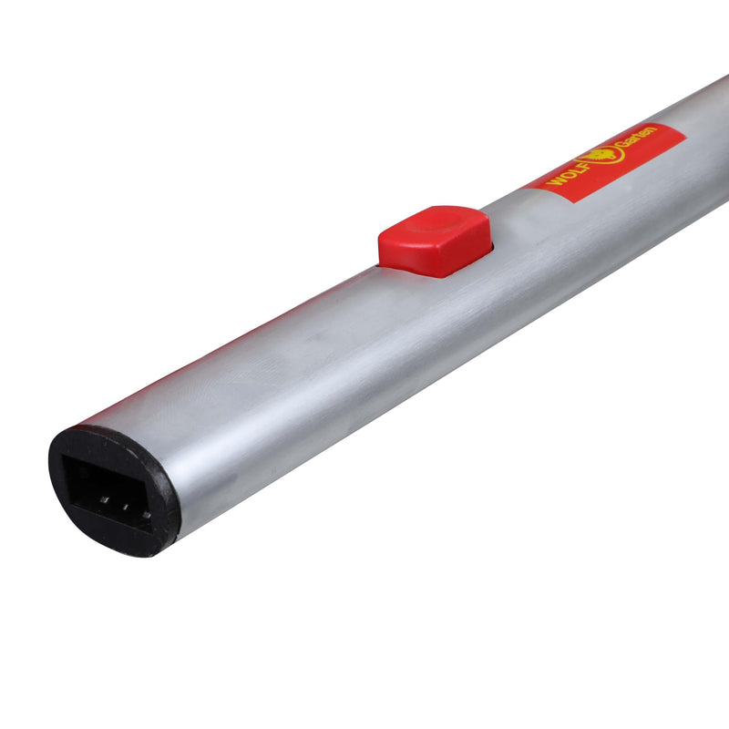 WOLF Garten ZMAD Multi-Change Aluminium D-Grip Handle, Red, 85 cm