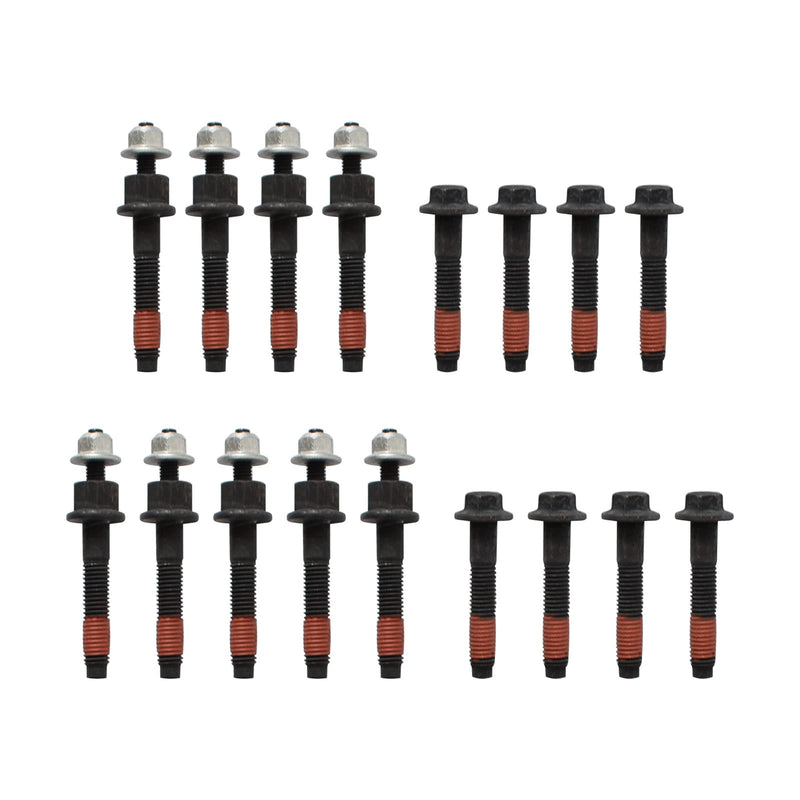Exhaust Manifold Bolts Stud Nuts Hardware Complete Set Left + Right for 2009-2016 Chrysler Dodge Ram 1500 2500 3500 Pickup Jeep 5.7L V8 Engnie