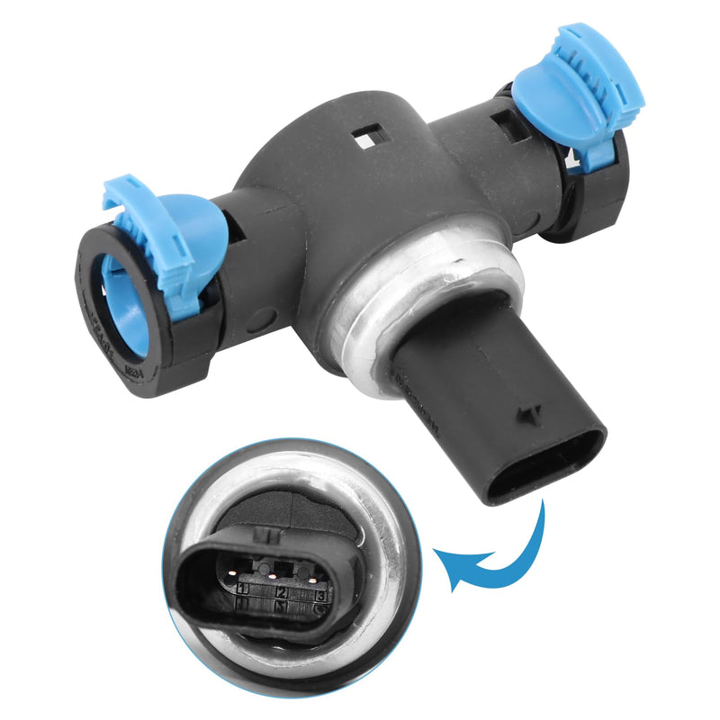 Fuel Pressure Sensor for 2014-2019 Volvo S60 S80 V60 V90 XC40 XC60 XC70 XC90 Replace 31432653 31478293 31405791 31372030