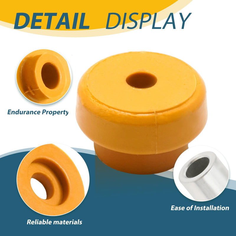 2Pcs 33526754123 Rear Upper Shock Mount Bushing, Replacement for Mini Cooper 2002-2014, Replaces 33526754124