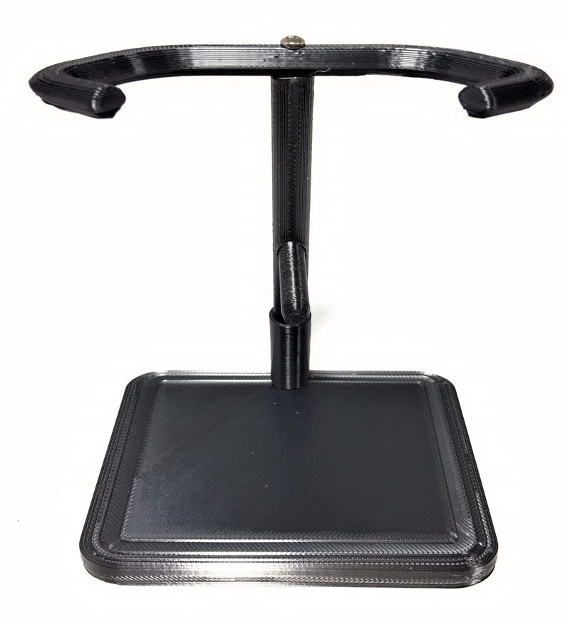 3D Printed Megalodon Shark Tooth Display Stand (Black, 2-1/2") Black 2-1/2"