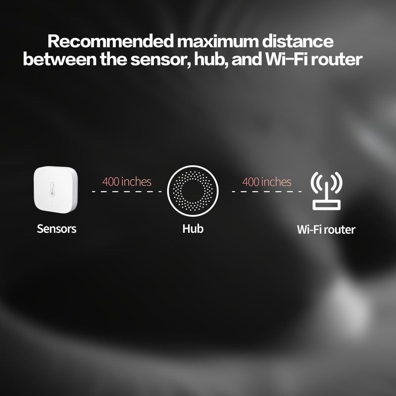 Aqara Zigbee Temperature and Humidity Sensor, Wireless Thermometer Hygrometer for Home Automation, Remote Monitoring, Requires Aqara Hub (not 3rd-Party), Compatible with Apple HomeKit, Alexa, IFTTT