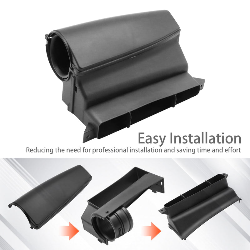 1K0805965J9B9 Air Intake Guide Inlet Duct Assembly, Replacement for CCTA Engine Golf GTI Eos Jetta Rabbit Passat, Replaces 1K0805962E9B9 1K0805971C9B9