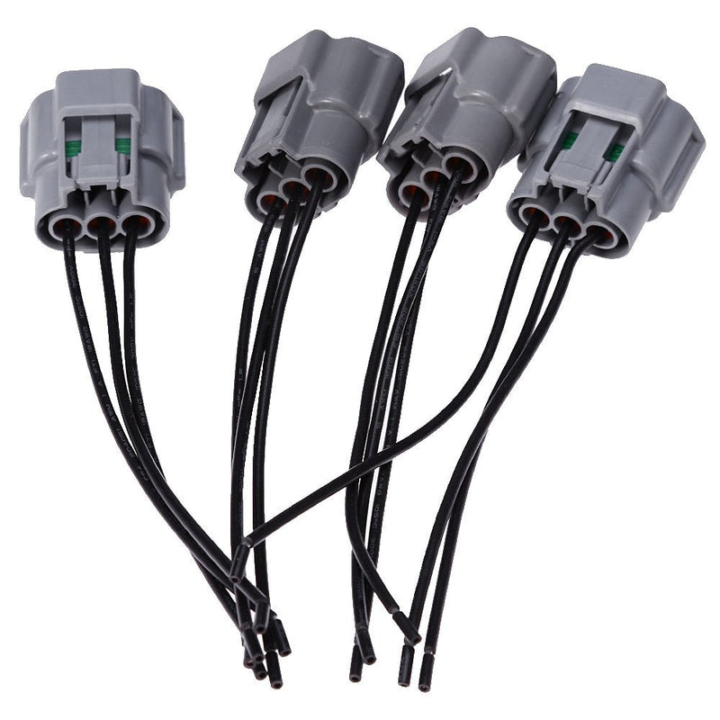 Ignition Coil Connector Plug Wiring Harness Pigtail Replacement for Nissan Altima 2007-2015 Nissan Sentra 2000-2012 (4-Pack)