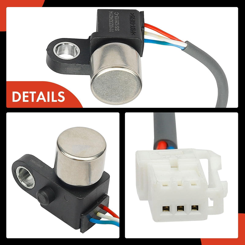 A-Premium Speed Sensor Compatible with Nissan & Infiniti Models - Pathfinder, Frontier, Titan, Xterra, 350Z, 370Z, Armada, NV1500, NV2500, NV3500, Q60, Q40, G25, G35, G37, QX56, EX35, FX45, M35h, M37