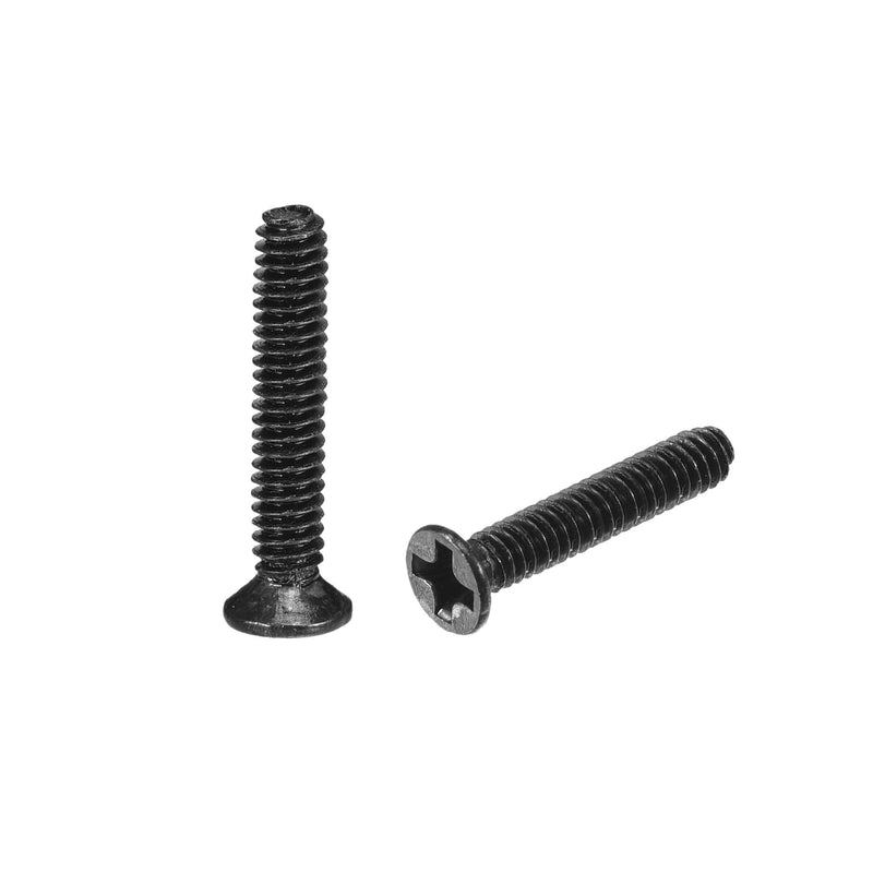 uxcell M2 x 12mm Phillips Screw Fastener Black for Laptop PC TV Fan Switch 150pcs M2x12mm