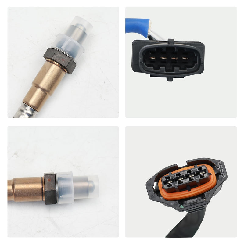 2Pcs Oxygen Sensor Upstream Downstream O2 Sensor Compatible with 2011-2016 Chevy Cruze 2012-2020 Chevy Sonic 2013-2020 Chevy Trax 1.4L L4, 2013-2021 Buick Encore 1.4L L4 Replace 234-4528 234-4529