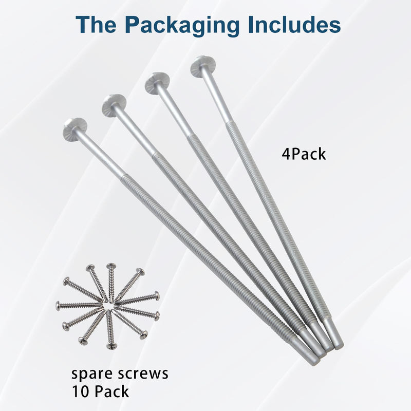 Screw stem Compatible with Coleman, Dometic, Advent air Distribution Box Screw stem(4 Pack) for Easy Installation