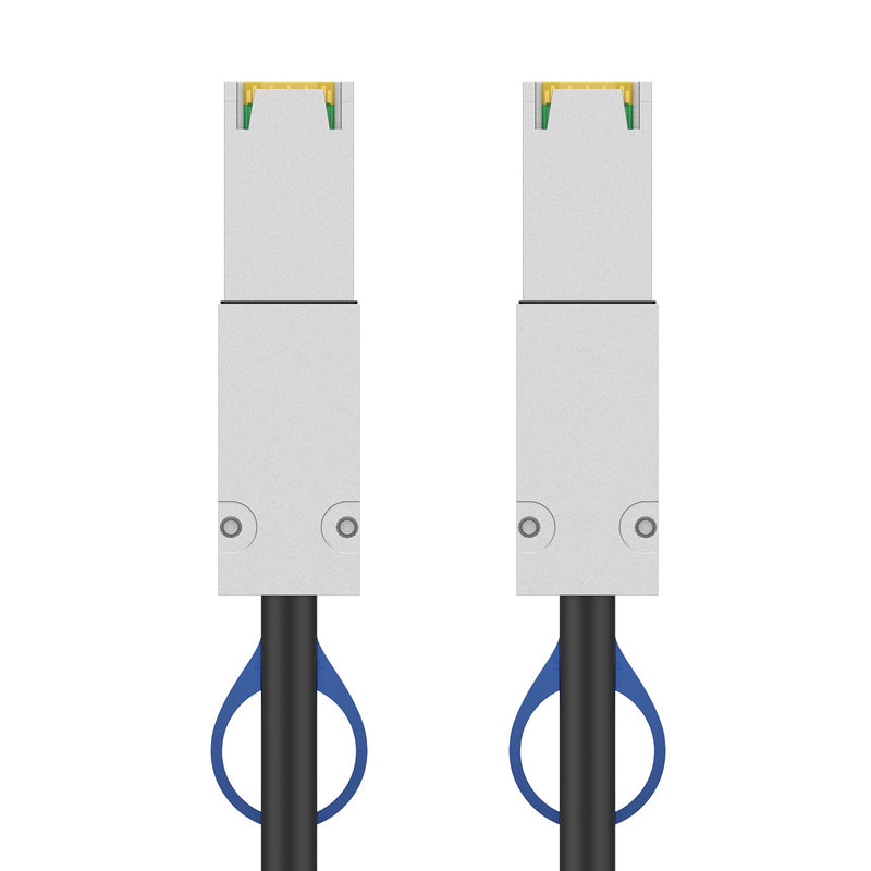 CableCreation [2 Pack External Mini SAS 26pin (SFF-8088) Male to Mini SAS 26 (SFF-8088) Male Cable, 1M / 3.3FT 1.0M /3.3FT 2