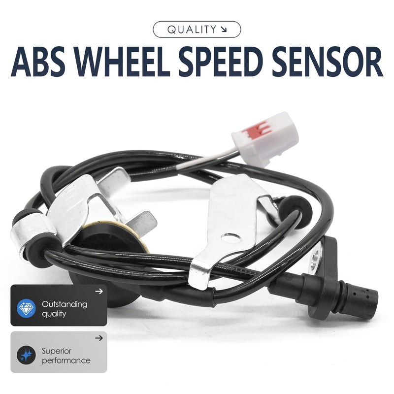 2PCS Rear Left and Right Abs Wheel Speed Sensor Compatible with Mazda 6 GS3L4371Y GS3L4372Y ALS2021 ALS2020 09 10 11 12 13 2009 2010 2011 2012 2013