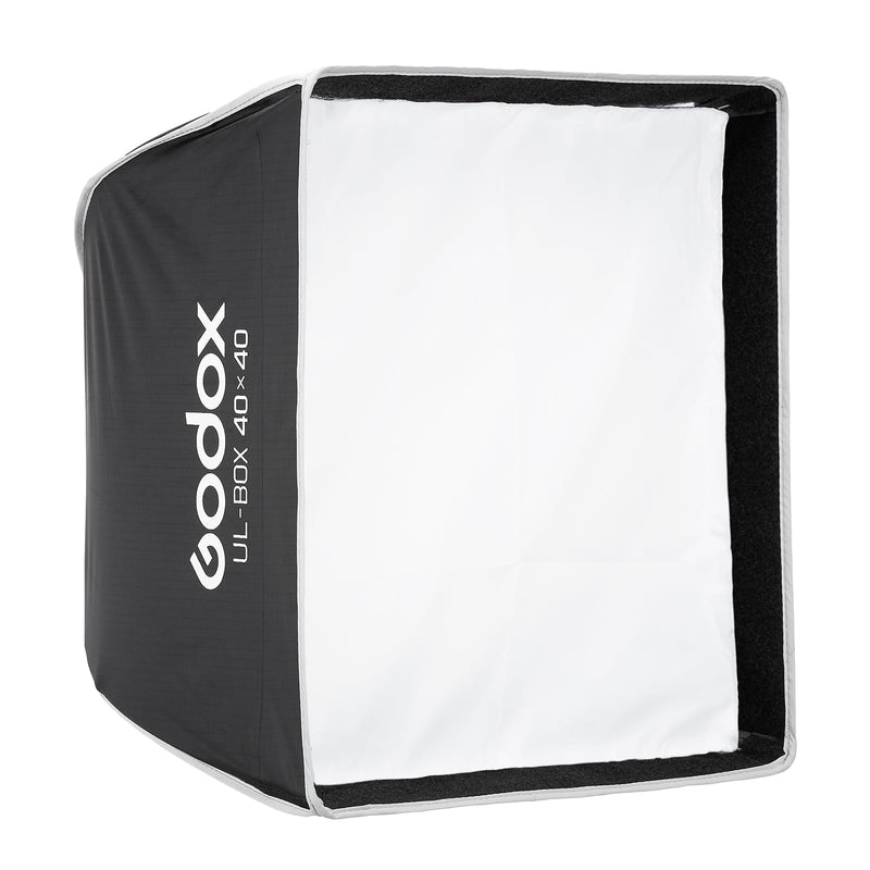 Godox UL-Series Softbox 16''x16'' / 40x40cm Square Quick Release Umbrella Softbox Foldable Light Modifier for Product Photography & Tabletop Lighting - Bowens Mount Compatible