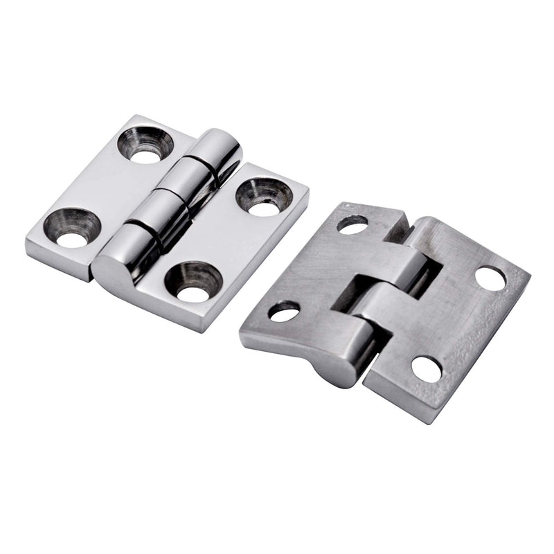 Boat Butt Hinges 316 Stainless Steel 1-1/2 Inch ×1-1/2 Inch,Heavy Duty Casting Solid Butt Hinges,Boat Hatch Hinge use for Boat Yacht,Pack of 4,Include Screws