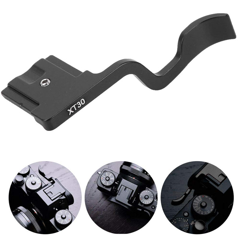 Thumb Grip for Camera, Black Aluminum Alloy Metal Thumbs Up Grip Hot Shoe Cover for Camera