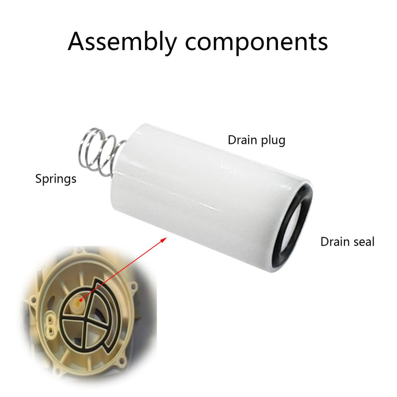 7238468 Water Softener High Flow Valve Rotor and Seal Kit Solved Leak Only Applicable to Valves with 5 Fixed Cover Screws 7238468