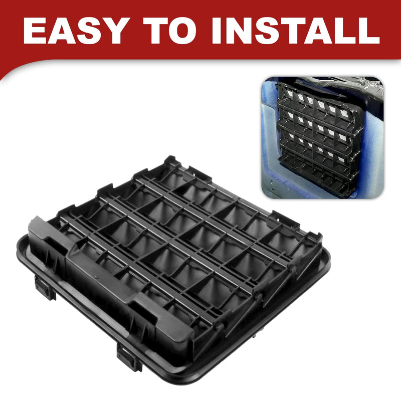2Pcs Body Side Aperture Exhauster Air Pressure Vents Compatible with Jeep,Dog Ram 1500/2500/3500,Replaced 68323649AB