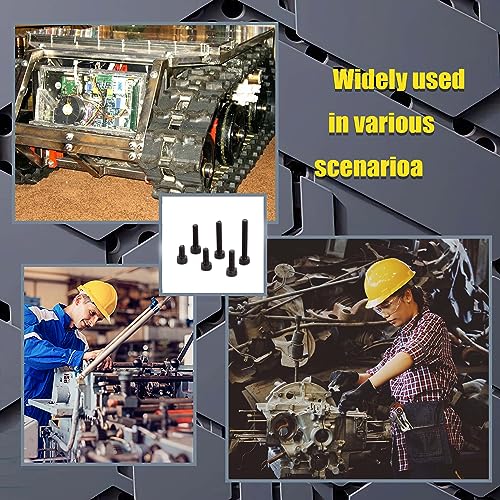  [AUSTRALIA] - 600 Pcs Metric Screws Bolts and Nuts and Washers Assortment Kit, Hex Socket Head Cap Nuts and Bolts and Flat Washers, Metric Machine Screws Assortment Kit