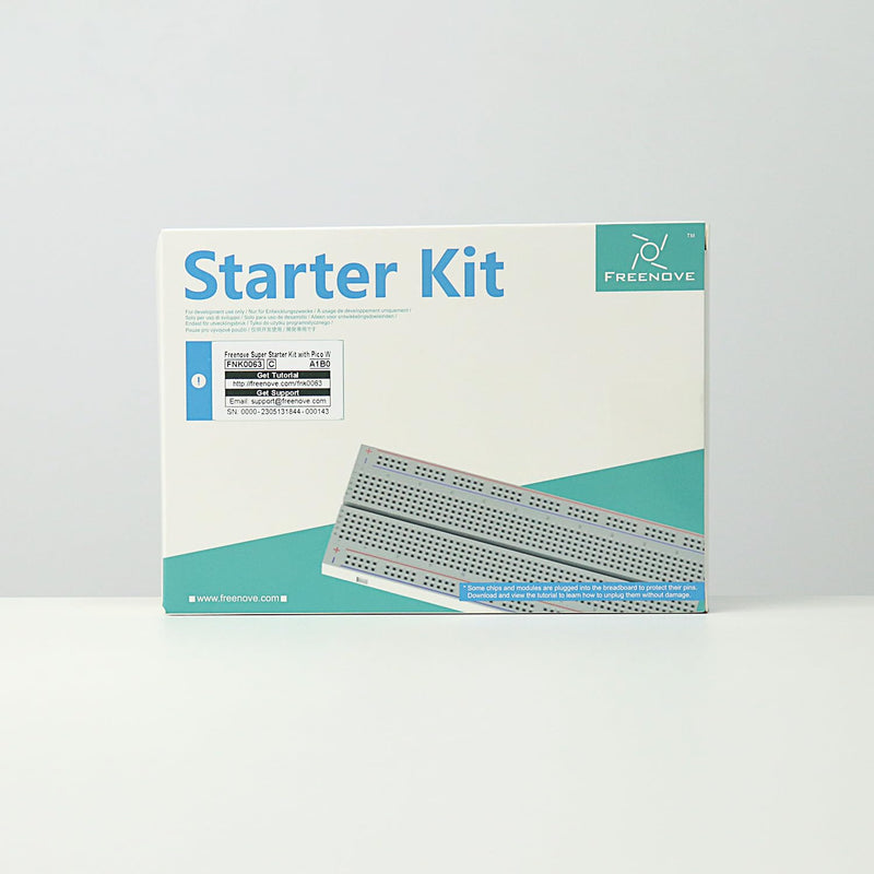 Freenove Super Starter Kit for Raspberry Pi Pico W (Included), Dual-core Arm Cortex-M0+ Microcontroller, 588-Page Detailed Tutorial, 177 Items, 94 Projects, Python C Java Code with Raspberry Pi Pico W