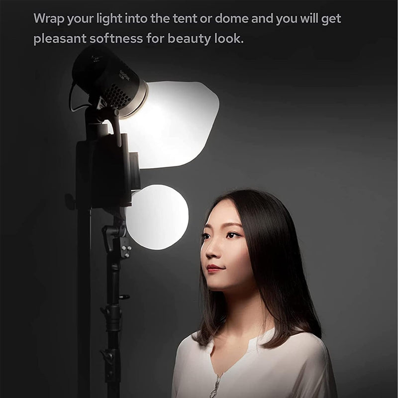 Godox Diffuser ML-CD15 Flash Diffuser Kit - Portable and Versatile Lighting Accessories for Round and Square Speedlights