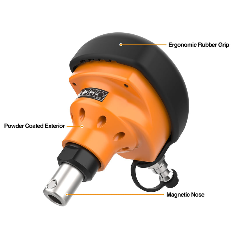 Freeman 2nd Generation Pneumatic Mini Palm Nailer | G2MPN | Decking, Joist Hangers, Wood Fencing, Hard to Reach Places