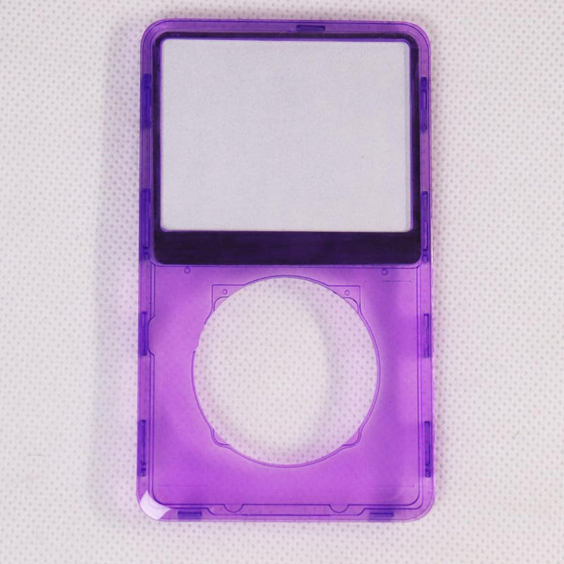 Clear Purple faceplate with clickwheel and Button for iPod Classic 6th 7th for Classic 80GB 120GB 160GB