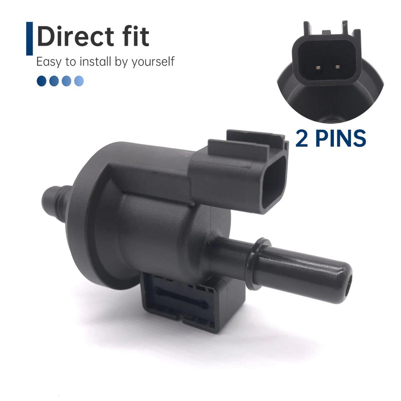 EVAP Canister Purge Valve for Ford Fusion/Lincoln MKZ/Mustang 2013-2020 - OEM 0280142519 CU5A9G866AA Replacement, Fix P0456 Code & Fuel Vapor Control 280142519