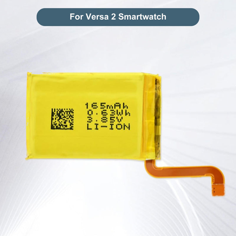 Replacement LSSP281928 160mAh/0.62Wh/3.85V Battery for Fitbit FB507 Versa 2 Smartwatch, with Repair Tool Kit