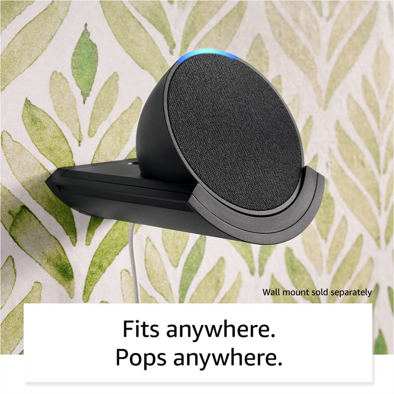 Amazon Echo Pop | Full sound compact smart speaker with Alexa | Midnight Teal Device only