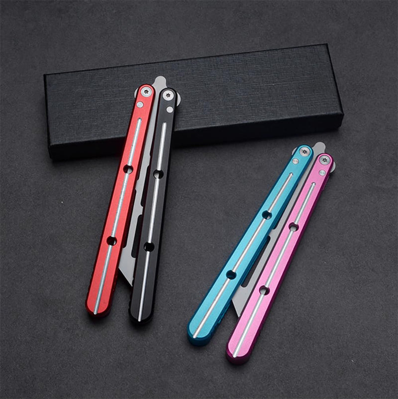 KEEDAS Integrated Forging Bushing System, Aluminum Integral Channel Handle, Excellent Grip, Pretty Solid, Best Balance and Inertia, Great for Beginners Blue-pink