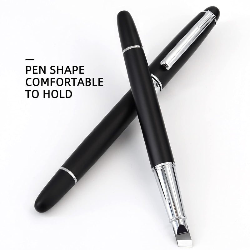 Fibers Optical Cleave Scribe Tool Fiber Optic Cleaving Tool Pen-type Carbide Fiber Scribe(black) (Pack of 2) Small (Pack of 2)