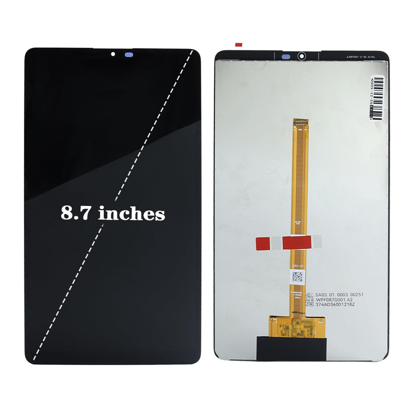 for Samsung Galaxy Tab A11 2025 X133 X135G SM-X133 X135 SM-X135G LCD Display Touch Panel Screen Digitizer Assembly Replacement Black 8.7",Not Fit SM-X130