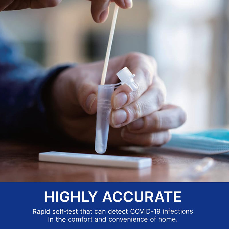 CorDx TyFast at-Home COVID-19 Antigen Rapid Test Kit, Easy, Accurate, Fast Results in 10 Minutes. (20-Pack) 20